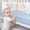 D, variante sur Ensemble Quatre Pièces Quatre Pièces Drap de Lit de Bébé en Mousseline pour Confort de Bébé Drap de Matelas Respirant pour Garçons Filles Excellent Sommeil