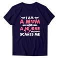 thumbnail image 4 of Pompotops Mode Femmes Tops Drôle Printe CasualFit Tee Shirts Blouse Chemise Imprimée, 4 of 5