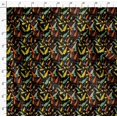 thumbnail image 4 of Soimoi Poly Georgette Fabric Bottle & Wine Glass Bar Fabric Prints by Yard 52 Inch Wide, 4 of 5