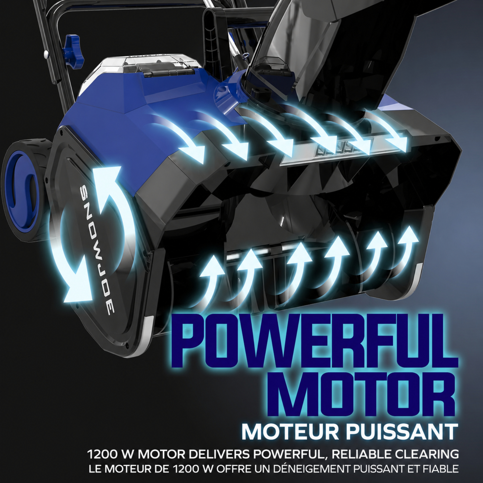 Ensemble de souffleuse à neige sans fil Snow Joe IONMAX 48 V de 18 po
