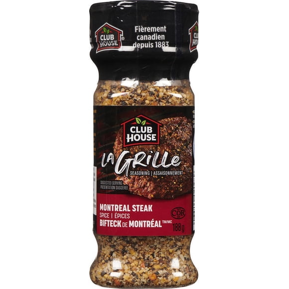 Club House La Grille Montreal Steak Seasoning, 188 g