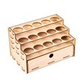 thumbnail image 3 of MesaSe Wooden Paint Organizer Convenient Sturdy Creative Pigments Holder Racks Painting Supply for Model Parts Ink Bottles DIY Tools, 3 of 6