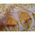 thumbnail image 4 of oneOone Silk Tabby Fabric Swirl Ikat Printed Fabric 1 Yard 42 Inch Wide, 4 of 4
