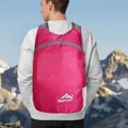 thumbnail image 1 of Sac à Dos de Sport Léger et Pliable pour l'Extérieur, Sac de Jour de Voyage en Polyester, Sac à Dos de Randonnée Compact avec Sangles Respirantes, Sac à Dos Résistant à l'Eau et Compact pour le Voyage, 1 of 6