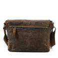 thumbnail image 3 of LNGOOR Sac Bandoulière Rétro Décontracté en Toile Sac d'Épaule Simple Sacoche pour Homme Imperméable Sac pour Homme, 3 of 7