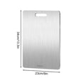 thumbnail image 3 of Birdeem Cutting Boards for Kitchen,Meat Cutting Board,New Titanium Cutting Board Titanium Cutting Boards for Kitchen 1 Pack Double-Sided Food-Grade Titanium Cutting Board for Cutting Meats, 3 of 4