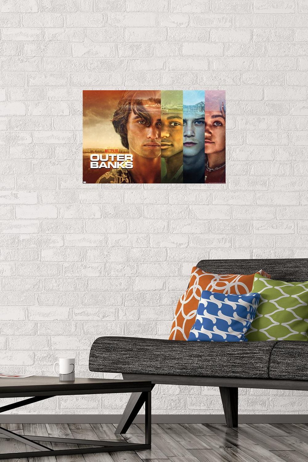 Netflix Outer Banks - Faces Wall Poster, 14.725" x 22.375"
