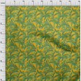 thumbnail image 4 of oneOone Rayon Dark Magenta Fabric Tropical Craft Projects Decor Fabric Printed By The Yard 56 Inch Wide, 4 of 5