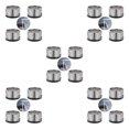 thumbnail image 3 of Wweixi 4x Universal-fit Nozzle Easy-install Bathroom Aerator Silver Silver 5Set, 3 of 6