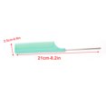 thumbnail image 4 of thinsony Tail Comb Plastic Portable Different Colors New-style Bright Exquisite Appearance Easy Installment Long Service Life Hair Picks Lake Green, 4 of 6