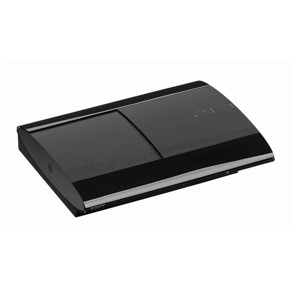Restored Sony Playstation 3 PS3 Game System 12GB Core Super Slim PS3 Console Only - Black CECH-4301A (Refurbished)