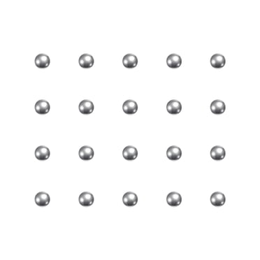 Unique Bargains 3/32' 420 Stainless Steel Bearing Balls G100 Precision 200 Pack