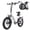 Blanc, variante sur Gotrax R2V2 Vélo Électrique Pliable 20 Pouces, Moteur 500W, Vitesse Maximale 32 KPH, Autonomie 64 km, Pneus Larges 3,0 Pouces, Vélo Électrique de Navettage, Blanc