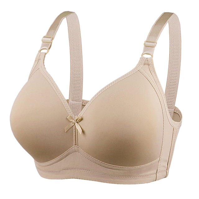Timegard Wireless Bras for Women Adjustable Strap Full Coverage Comfort Everyday Bralette with Support