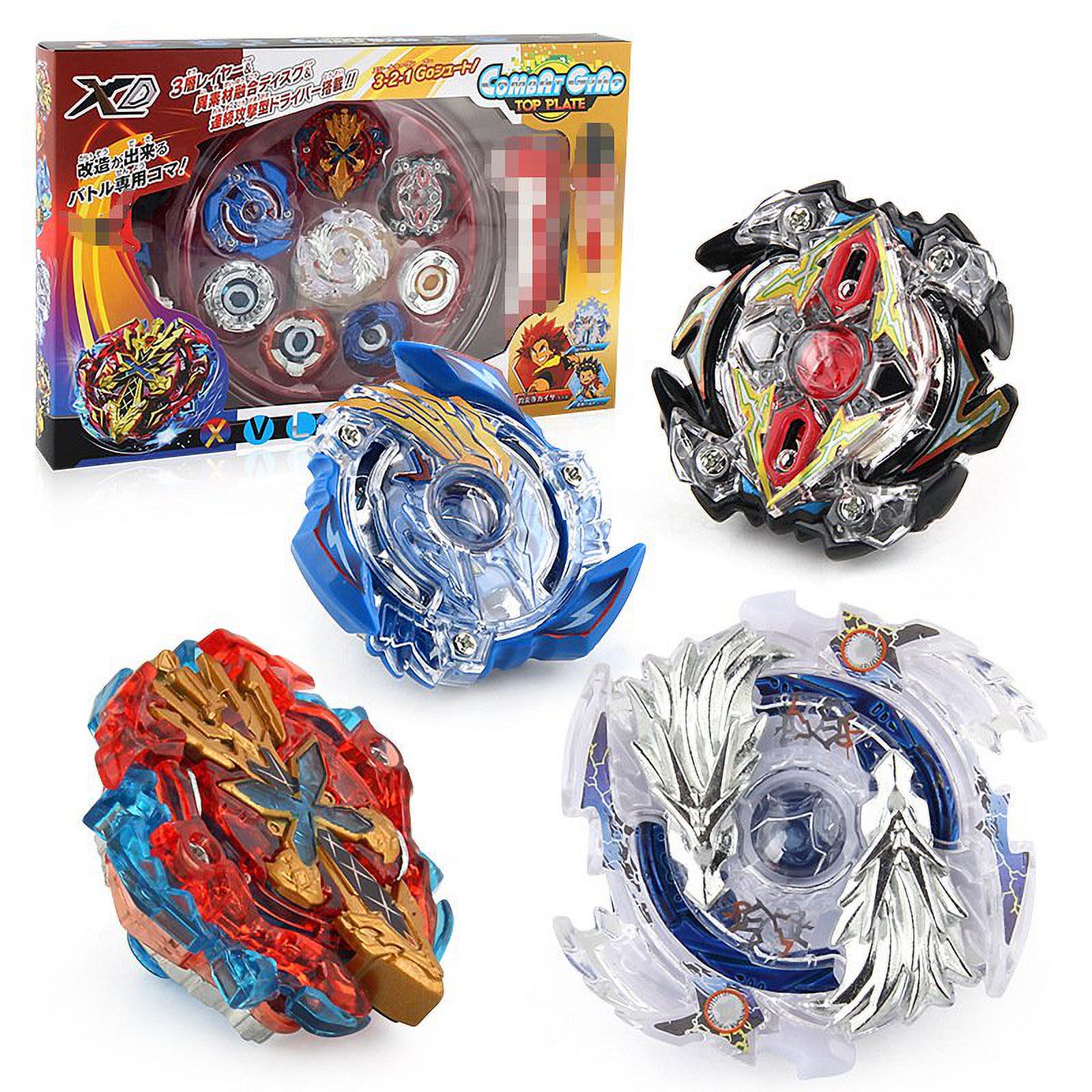 EASTIN Coffret Beyblade Burst Ensemble Arène Combat Métal Bayblade +lanceur