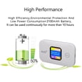 thumbnail image 4 of 4G 5G Mobile Hotspot, Portable WiFi Hotspot Stable Connection 300Mbps LED Display  for Outdoor for RV, 4 of 7