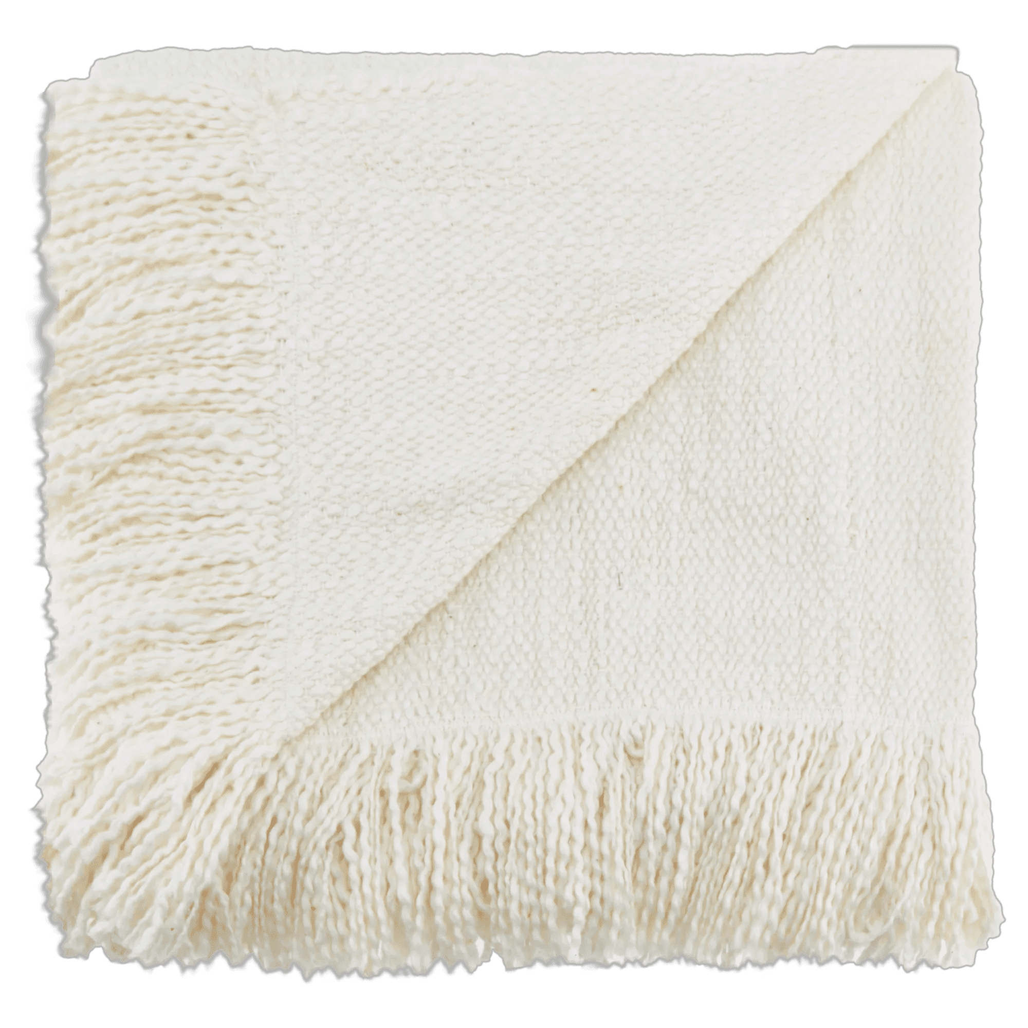 Bouclair Off White Mabel Throw 50x60 in (127x152 cm)