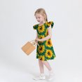 thumbnail image 3 of RXIRUCGD 2025 Vêtements d'Été pour Enfants Robe d'Été à Manches à Volants pour Filles 4-14T, 3 of 7