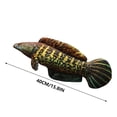 thumbnail image 3 of C-710 Green A Thunder Dragon Fish Plush Toy 40Cm Cotton Material Soft Simulation Doll For Kids Gift #82C32, 3 of 6