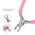 thumbnail image 4 of Cuticle Clipper Professional Cuticle Trimmer Remover Tools Nail Manicure Scissors Stainless Steel Nail Trimmer With Rubber Handle, 4 of 8