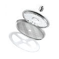 thumbnail image 2 of Coffee Tea Maker, Camping Mini Coffee/ Tea Cold Brew Coffee Maker 12OZ, 2 of 10