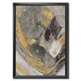 thumbnail image 1 of Designart Marble Gold and Black II Framed Wall Art, 1 of 3