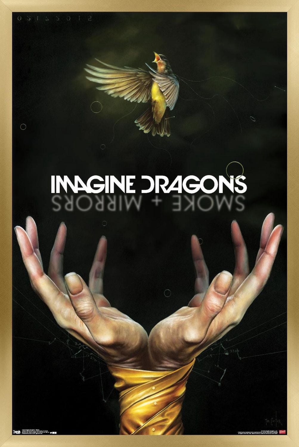 Imagine Dragons - Smoke Wall Poster