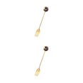 thumbnail image 4 of Transemion 1/2/3/5 Cartoon Adorable Restaurant Hotel Tableware Portable Washable Stainless Steel Stirring Mixing Dinnerware Cake Flatware Donut Fork Coffee 2PCS, 4 of 6