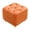 Orange, variante sur Repose-pieds Stable Tabouret de Loisir Pouf Tabouret pour Entrée Salon Canapé orange