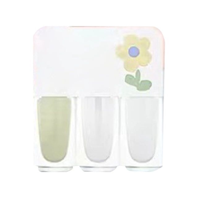 Riforla Three Color Nail Polish No Baking Quick Drying Set Durable Tearable Water Based Manicure 1ml Nail Polish