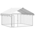 thumbnail image 3 of vidaXL Chenil Extérieur pour Chien avec Toit 200x200x150 cm, 3 of 5
