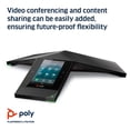 thumbnail image 5 of Poly Trio 8800 - Téléphone VoIP de Conférence - avec interface Bluetooth - Capacité d'Appel 5 Voies - SIP, SRTP - 3 Lignes - Noir, 5 of 5