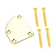 thumbnail image 2 of Wweixi 4 Holes Guitar Neck Plate Mounting with Screws Instrument Repairing Board Maintenance Accessory Professional Learner Gold, 2 of 8