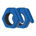 thumbnail image 3 of jinwen 2 Pcs Clips de Barre de Musculation et Clips de Collier de Verrouillage de Barre de Musculation Bleus, 3 of 9