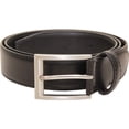 thumbnail image 1 of vangelo Men Classic Dress Belt Black Size 62 Inch Fits Waist Length 60 to 62 Inch, 1 of 2