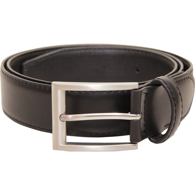 vangelo Men Classic Dress Belt Black Size 62 Inch Fits Waist Length 60 to 62 Inch