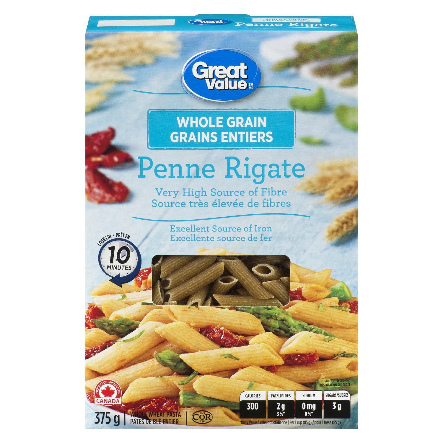 Great Value Whole Grain Penne Rigate