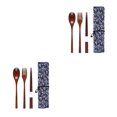 thumbnail image 1 of Maytalsory Set School Student Chopstick Fork Spoon Flatware with Storage Bag Type 3 2Set, 1 of 1