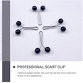 thumbnail image 3 of 24Pcs Compact Hijab Clips Convenient Scarf Pin Professional Hijab Clamps Scarf Supply, 3 of 8