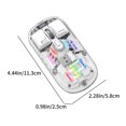 thumbnail image 2 of Souris Souris Sans Fil Transparente Souris Sans Fil 2.4G/Bluetooth 5.0 Connexion 2 Modes Type-C Souris Rechargeable Standard Éclairage RVB Magnétique Souris Usb Sans Fil, 2 of 7