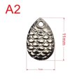thumbnail image 1 of 50 Pcs Fishing Spinner Rings Blades Flattie Attractor Lure Spoon Accessories, 1 of 3