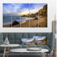 thumbnail image 1 of Beautiful Sunset over Algarve Portugal - Extra Large Seashore Canvas Art, 1 of 3