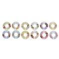 thumbnail image 1 of Support de Garde-Robe pour Vêtements de Bébé Séparateurs de Tailles Cintres Séparateur Rond 12 Pcs Vierge, 1 of 8