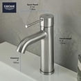 thumbnail image 2 of Grohe 2359200A Essence Single Hole Small Size Bathroom Faucet, Chrome, 2 of 3
