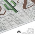 thumbnail image 4 of the US States Design 3 Piece Bathroom Rugs Set - Non-Slip Ultra Thin Bath Rugs for Bathroom Floor - Washable Cotton Bathroom Mats Set, 4 of 8