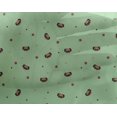 thumbnail image 4 of oneOone Georgette Viscose Fabric Dot & Face Dog Printed Fabric 1 Yard 42 Inch Wide, 4 of 4