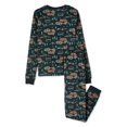 thumbnail image 2 of George Boys' Velour Pajama 2-Piece Set, 2 of 2