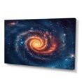 thumbnail image 2 of Designart Décoration Murale Surdimensionnée Espace, art Mural Espace, Espace en Révolution, art Mural Moderne Jaune sur Toile, 40x30 Pouces, 2 of 5