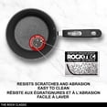 thumbnail image 4 of Starfrit The Rock 2.8L (3Qt) Non-Stick Saucepan with Lid, Durable Forged Aluminum, Oven Safe, PFOA Free, Dishwasher Safe, Black, 4 of 8