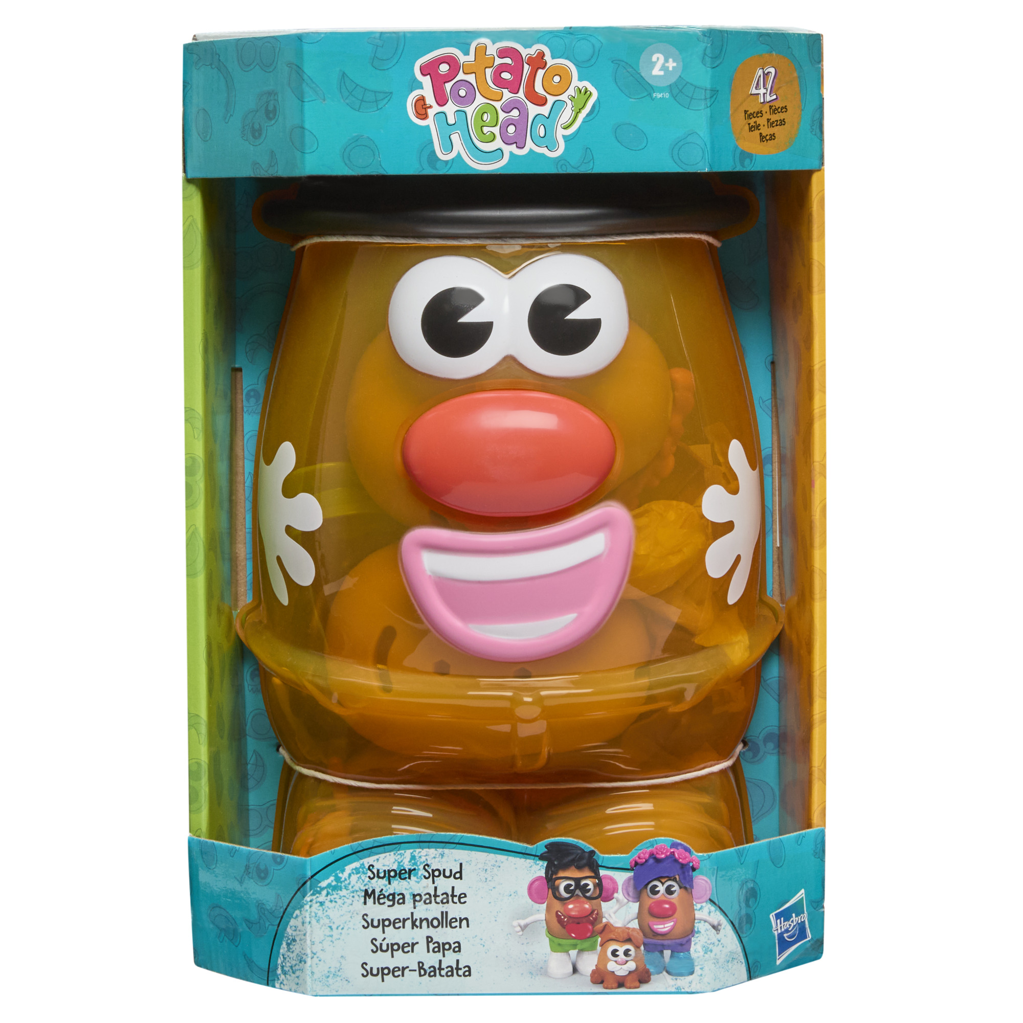 Potato Head coffret Méga patate avec 42 accessoires Potato Head, jouets pour filles et garçons, dès 2 ans